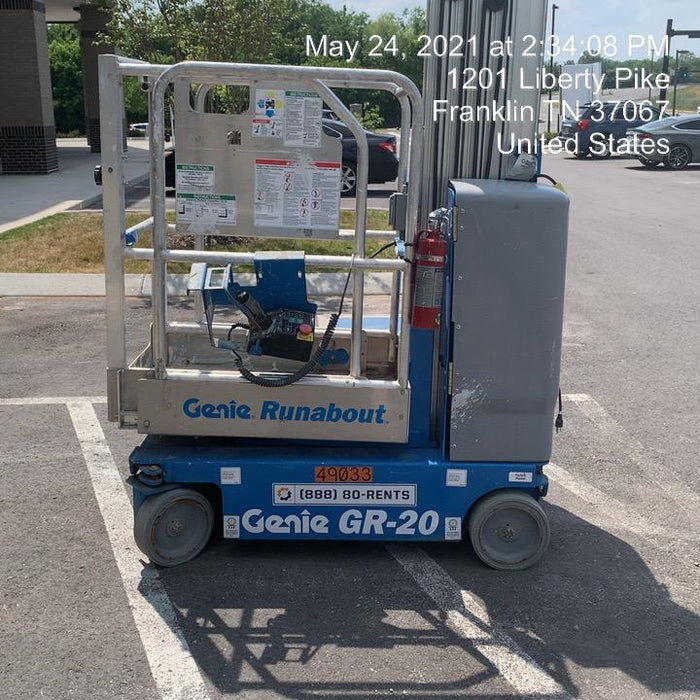 2019 GENIE GR-20
