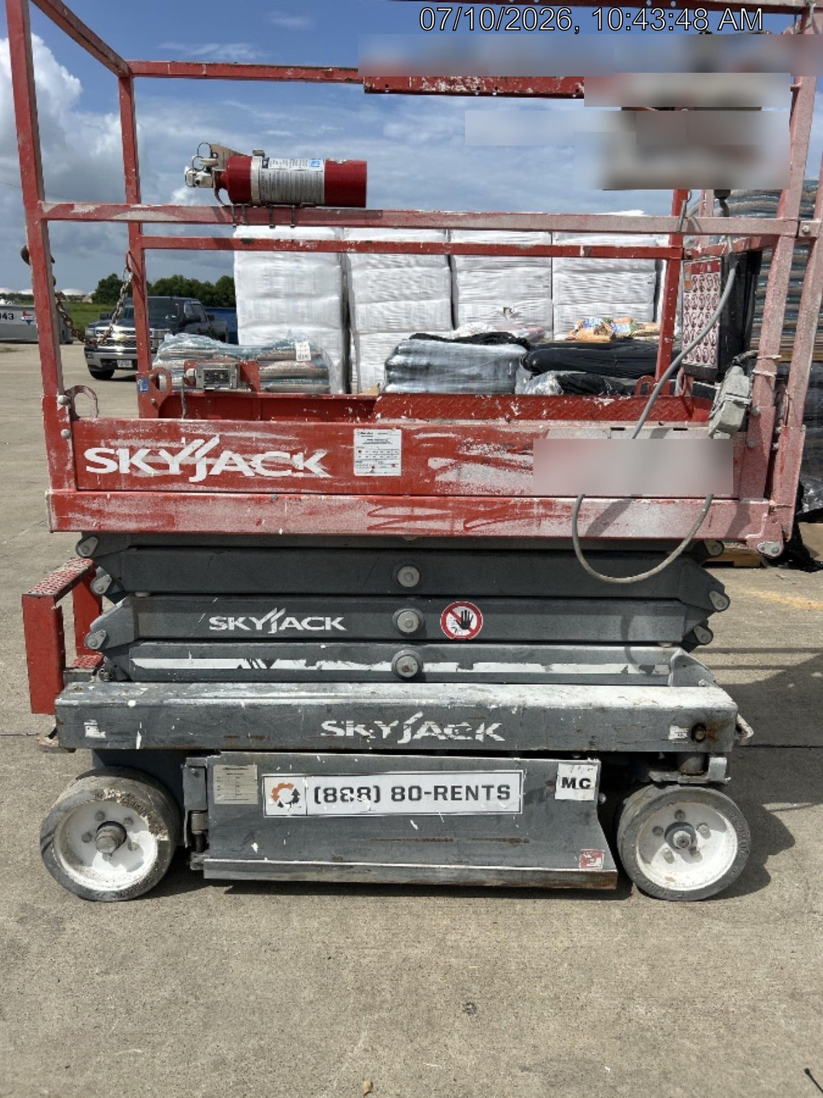 2017 Skyjack SJIII-3219 Skyjack SJ3219, Trojan Battery Set, Extended Warranty 5yr/5k hr