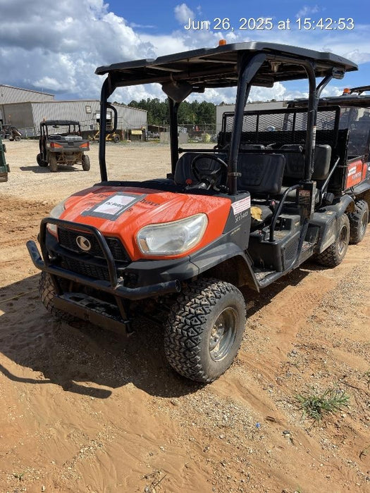 2020 Kubota RTV-X1140W-H Canopy, 4-Seater, Diesel, Windshield Acrylic Clear, LED Strobe, Backup Alarm