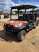 2020 Kubota RTV-X1140W-H Canopy, 4-Seater, Diesel, Windshield Acrylic Clear, LED Strobe, Backup Alarm