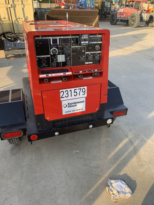 2022 Shindaiwa DGW400MDL Kubota D902 Engine, 23 HP, Dual Op Welder, Wire, Arc, Droop Stick, Tig, and CC Stick Functionality, Simulphase, 3 Phase and 1 Phase Gen Output, Single Axle NB Trlr, Slr Trckl Chrg 12V 12W, Fire Ext