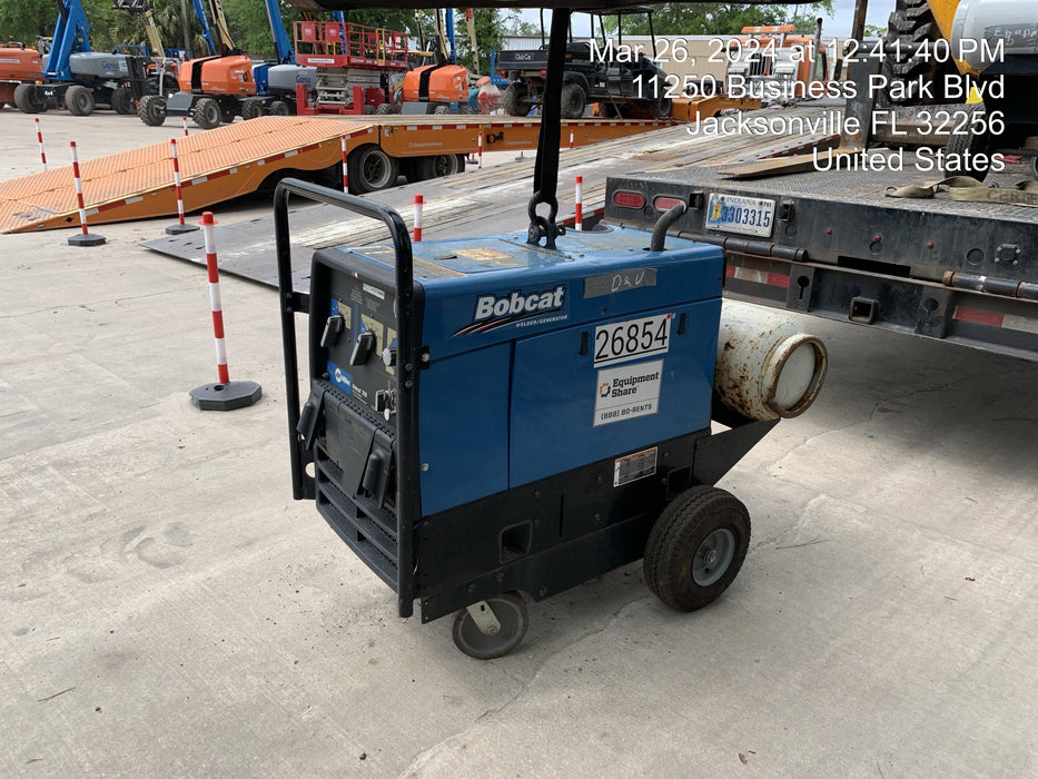 2019 Miller Electric BOBCAT 250 LP/Propane, Running Gear, Tank Bracket, Hose