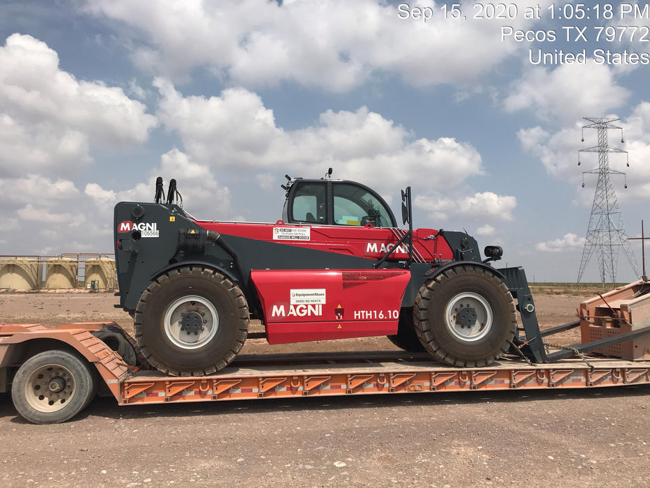 2020 Magni HTH 16.10 Cab/Heat/Air, LED Lights Front and Back, LED Boom Lights and Camera