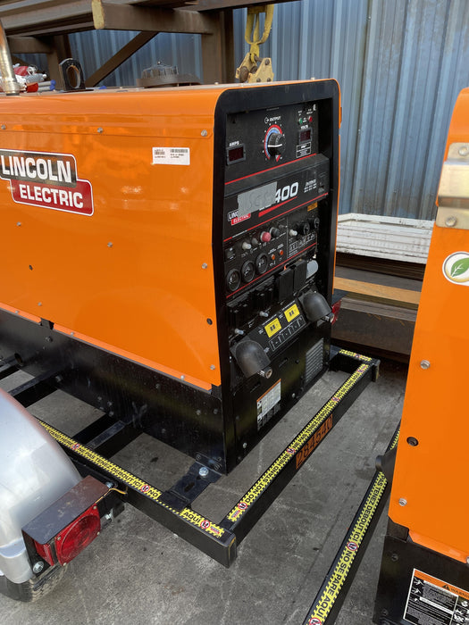 2022 Lincoln Electric LE400 Kubota V1505, Trlr, Cable Rack, Light Kit, ES Decals, T3