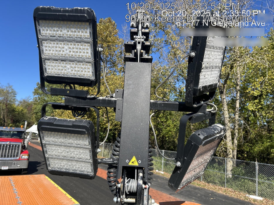 2024 Generac MLT2 Diesel, Flex Switch 120V Input, Powerzone Controller, 
(4) 320W LED Lights, 4kW Generator, 39.9 Gal Fuel Tank, 2" Ball, T3