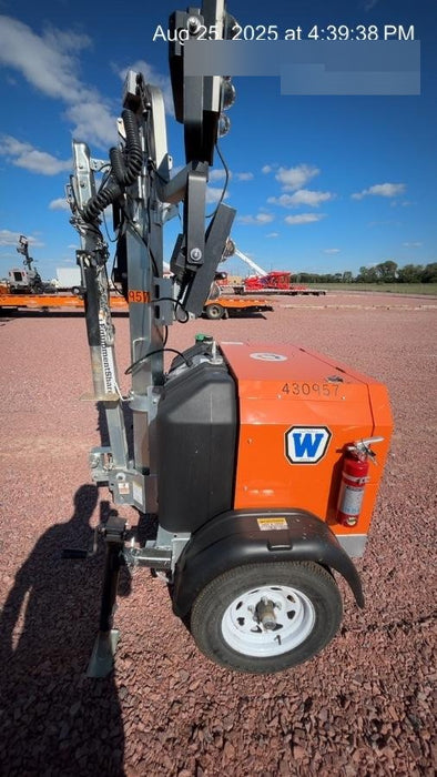 2024 Wanco WLTT-4MM4K Diesel, Deep Sea Controller, Shore Power Plug, Auto Start, (4) 350W LED Floodlights, 4kW Generator, 60 Gal Fuel Tank, 2" Ball, T3