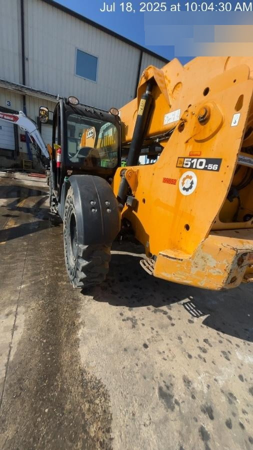 2020 JCB 510-56 Canopy, 74 HP, Solid Tires, STD Worklight, Beacon, Aux Hydraulics, Lifting Eye, Back up Alarm w/66" Carriage/60" Forks