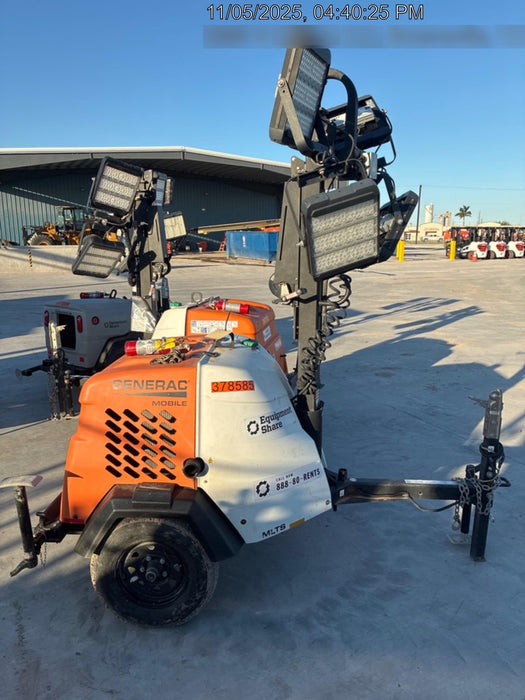 2023 Generac MLT2 Diesel, Flex Switch 120V Input, Powerzone Controller, 
(4) 320W LED Lights, 4kW Generator, 39.9 Gal Fuel Tank, 2" Ball, T3