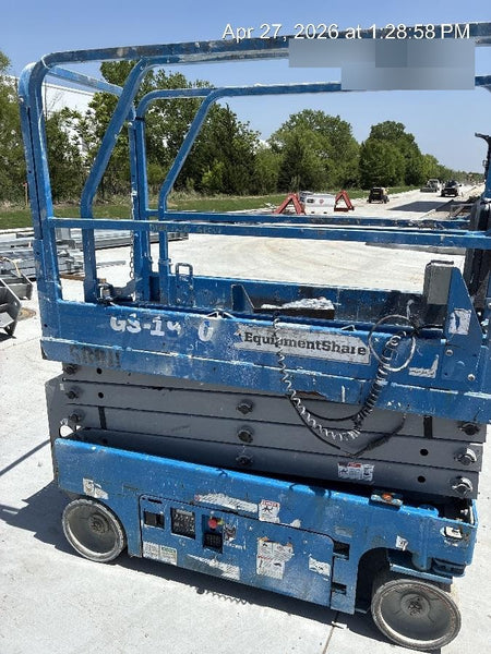 2019 Genie GS-1930 Fixed Rails with Chain Entry