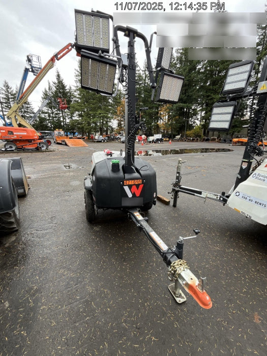 2024 Wacker Neuson LTT4 Diesel, Kohler KDW702, Deep Sea Controller, Auto Start, LED 320W, Bypass Outlet, T3