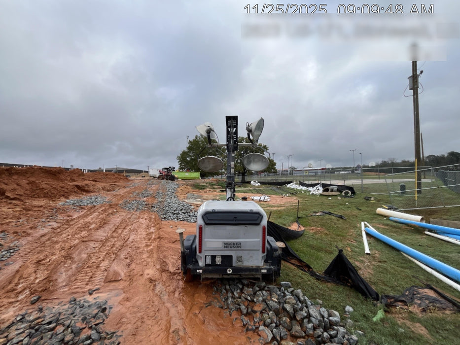 2019 Wacker Neuson LTV6L-MH Mobile Light Tower w/Fuel Level Sensor Installed