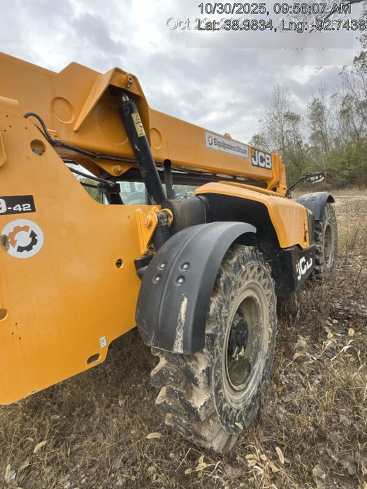 2020 JCB 509-42 Canopy, Solid Tires, Work Lights, Beacon, Aux Hydraulics, Back up Alarm, Lifting Eye, ES Decals