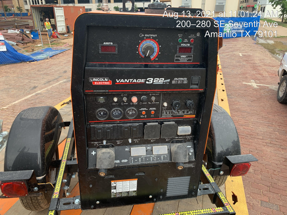 2021 Lincoln Electric Vantage 322 VANTAGE 322 READY-PAK 3
(EQUIPMENTSHARE)