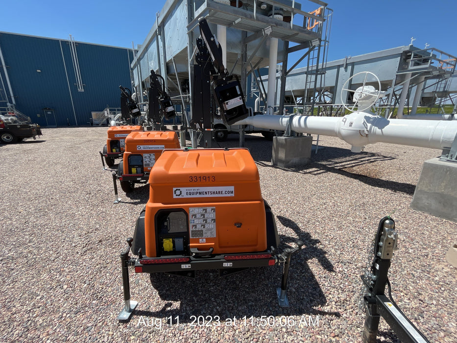 2023 Generac MLT2 Diesel, Flex Switch 120V Input, Powerzone Controller, (4) 320W LED Lights, 4kW Generator, 39.9 Gal Fuel Tank, 2" Ball, T3