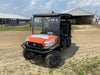 2021 Kubota RTV-X1140W-H Plastic Canopy, Windshield Acrylic Clear, LED Strobe Light, Wire Harness Kit, Back up Alarm