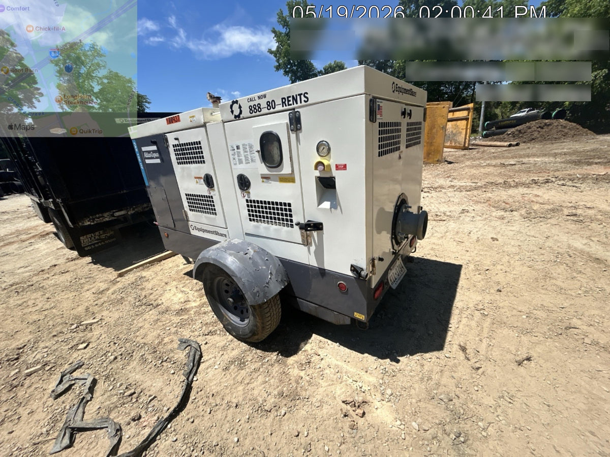 2020 ATLAS COPCO PAS 150 HF CS Enclosed