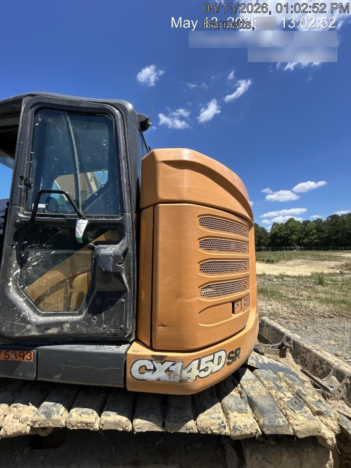 2021 CASE CX145D SR