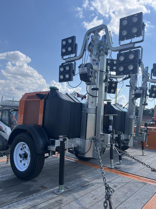 2024 Wanco WLTT-4MM4K Diesel, Deep Sea Controller, Shore Power Plug, Auto Start, (4) 350W LED Floodlights, 4kW Generator, 60 Gal Fuel Tank, 2" Ball, T3