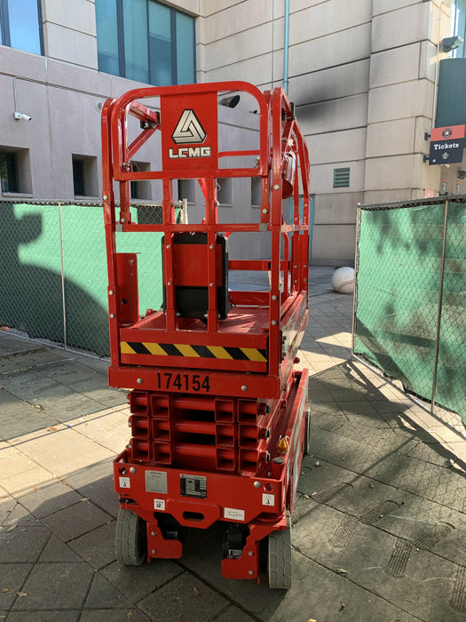 2021 Lgmg AS1932E Electric Drive, Solid Non Marking Tires, Dual Beacons