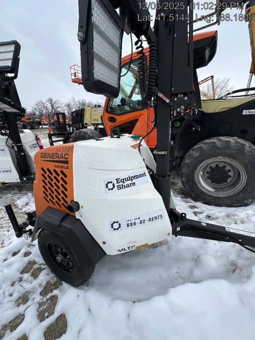 2023 Generac MLT2 Diesel, Flex Switch 120V Input, Powerzone Controller, (4) 320W LED Lights, 4kW Generator, 39.9 Gal Fuel Tank, 2" Ball, T3