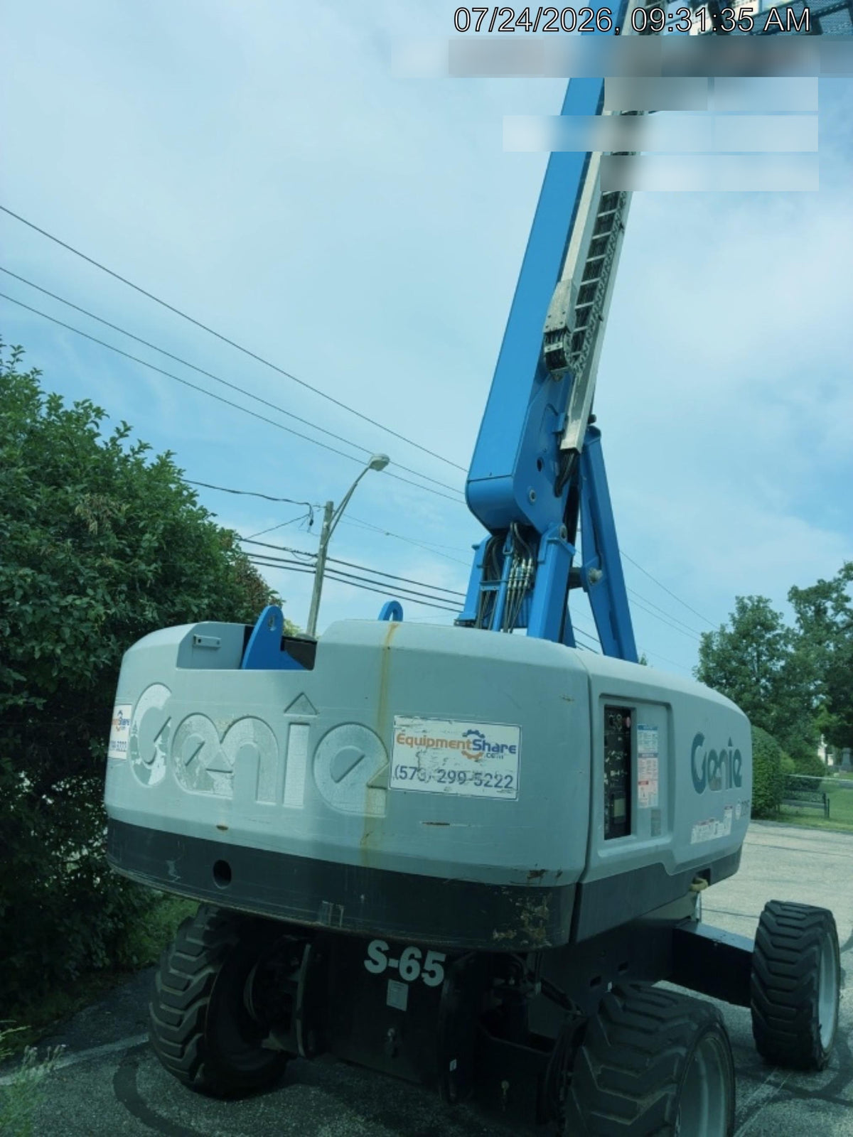 2016 GENIE S-65