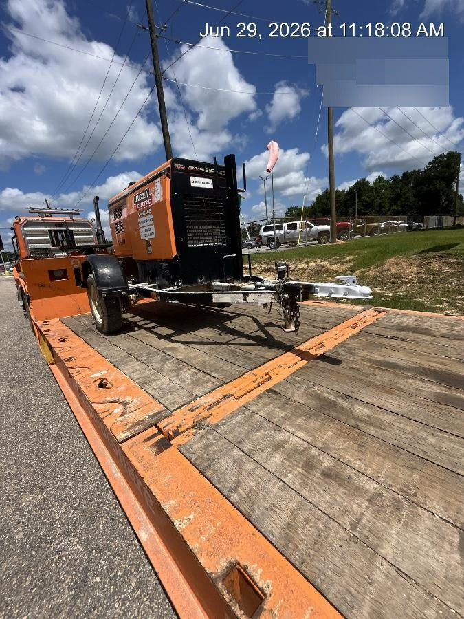 2021 Lincoln Electric Vantage 322 Vantage 322 Ready Pak 3 w/ Decals, ORANGE (includes trailer, cable rack, fender light kit) NO Telematics