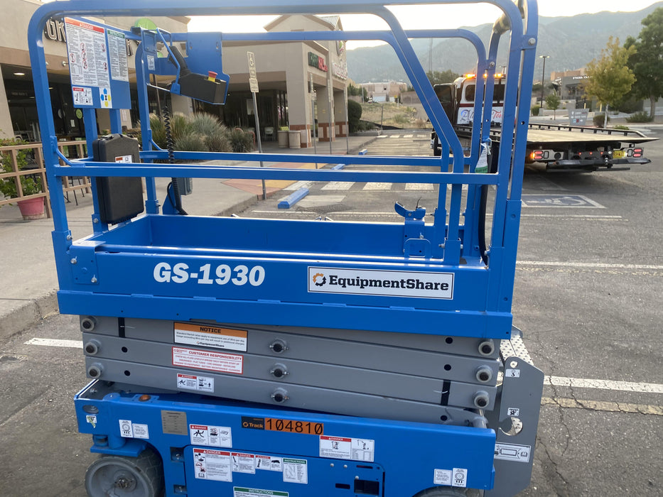 2020 Genie GS-1930 Fixed rails with chain entry gate - Pre A92.20