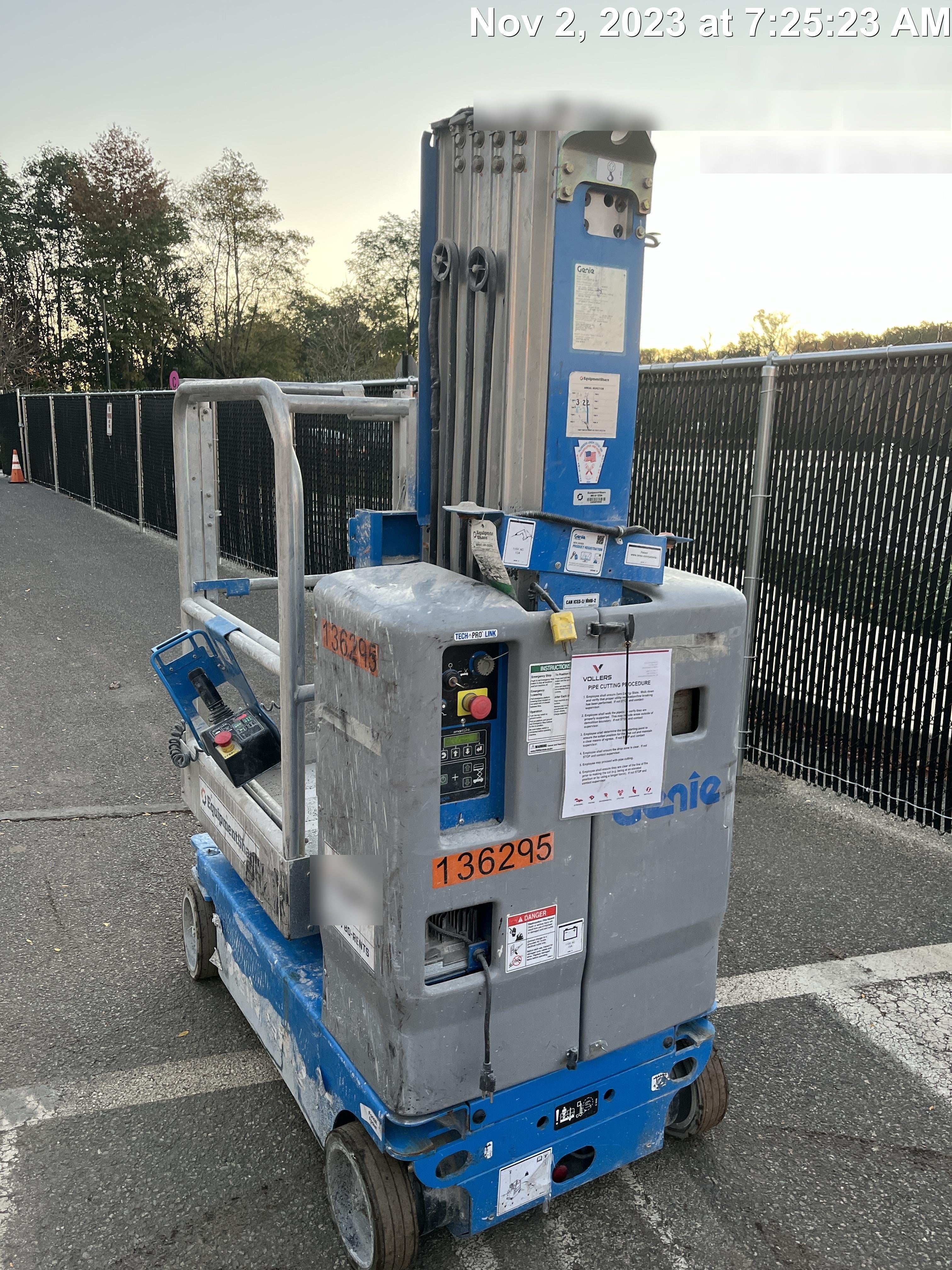 2021 GENIE GR-20