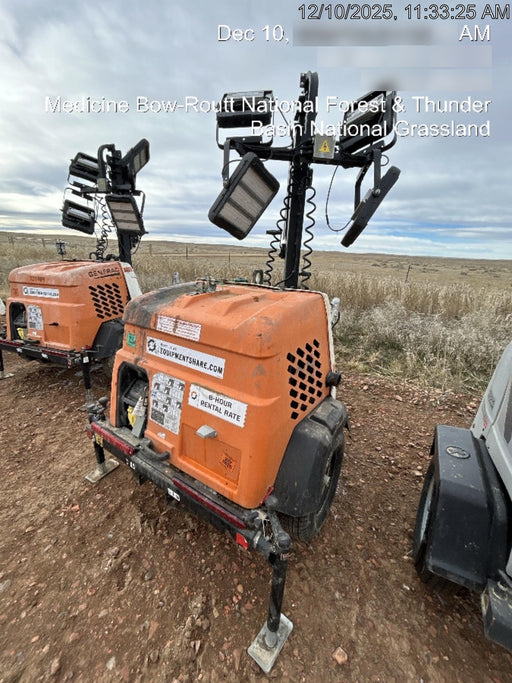 2023 Generac MLT2 Diesel, Flex Switch 120V Input, Powerzone Controller, (4) 320W LED Lights, 4kW Generator, 39.9 Gal Fuel Tank, 2" Ball, T3