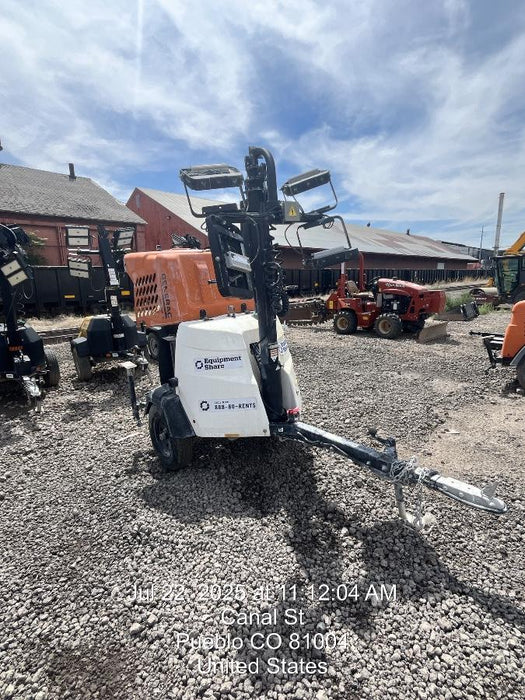 2023 Generac MLT2 Diesel, Flex Switch 120V Input, Powerzone Controller, 
(4) 320W LED Lights, 4kW Generator, 39.9 Gal Fuel Tank, 2" Ball, T3