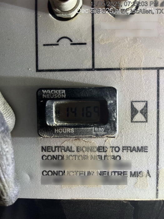 2018 Wacker Neuson LTV6K-MH Wacker Neuson LTV6K Mobile Light Tower w/Fuel Level Sensor Installed, Trailer VIN 5XFLV0416JM004545