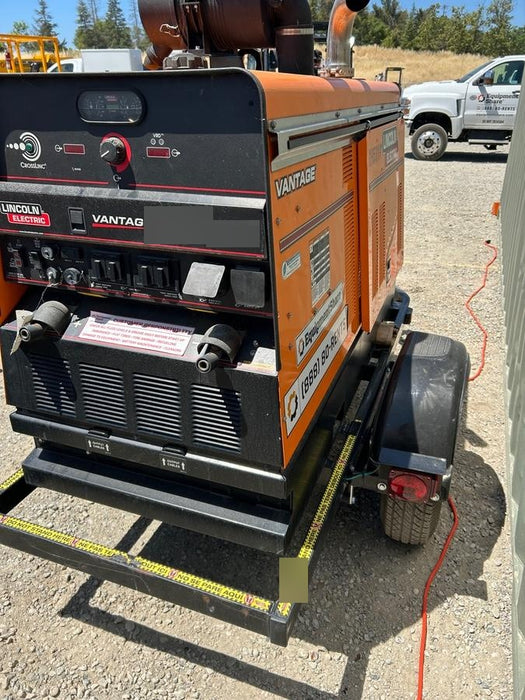 2021 Lincoln Electric Vantage 549X Ready Pak 3, ORANGE (includes trailer, cable rack, fender light kit)