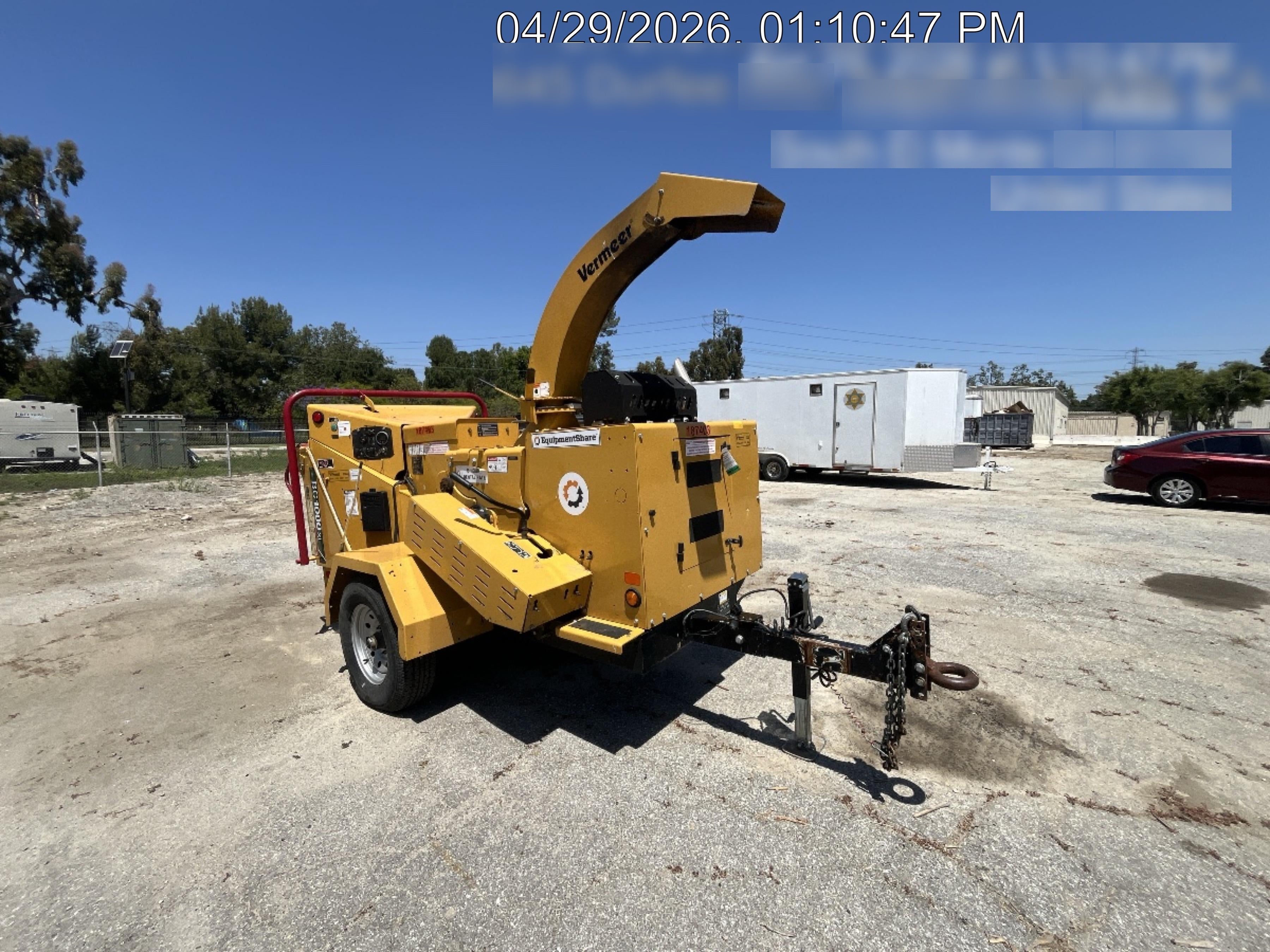 2021 VERMEER BC1000XL Diesel