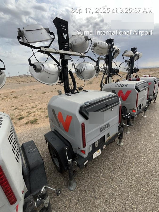 2019 Wacker Neuson LTV6L-MH Wacker Neuson LTV6L Mobile Light Tower w/Fuel Level Sensor Installed