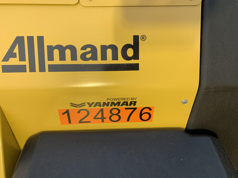 2020 Allmand NLV3GR (4) LED Light Fixture 350W, 23' Vertical Mast, 3kW Prime, Towable, Deep Sea L401, Leveling Jacks, Yanmar T4F 5.8hp