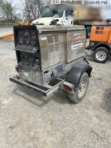 2019 Lincoln Electric Vantage 322 Ready-Pak 3, Two Wheel Trailer, Fender and Light Kit, Cable Rack