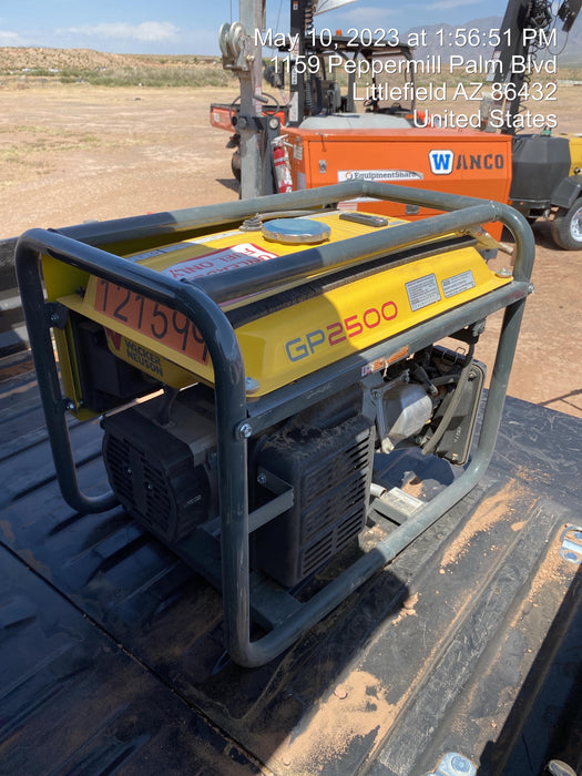 2020 WACKER NEUSON GP2500A