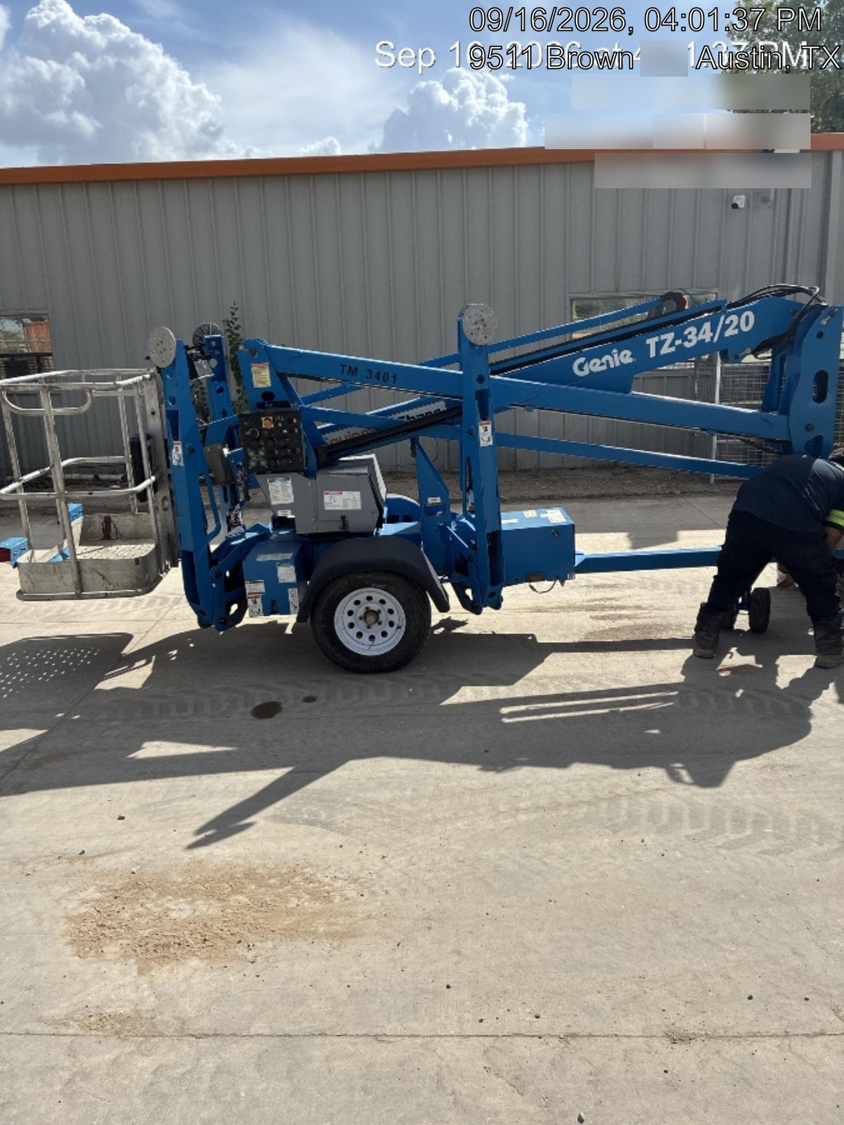 2018 GENIE TZ-34/20 DC