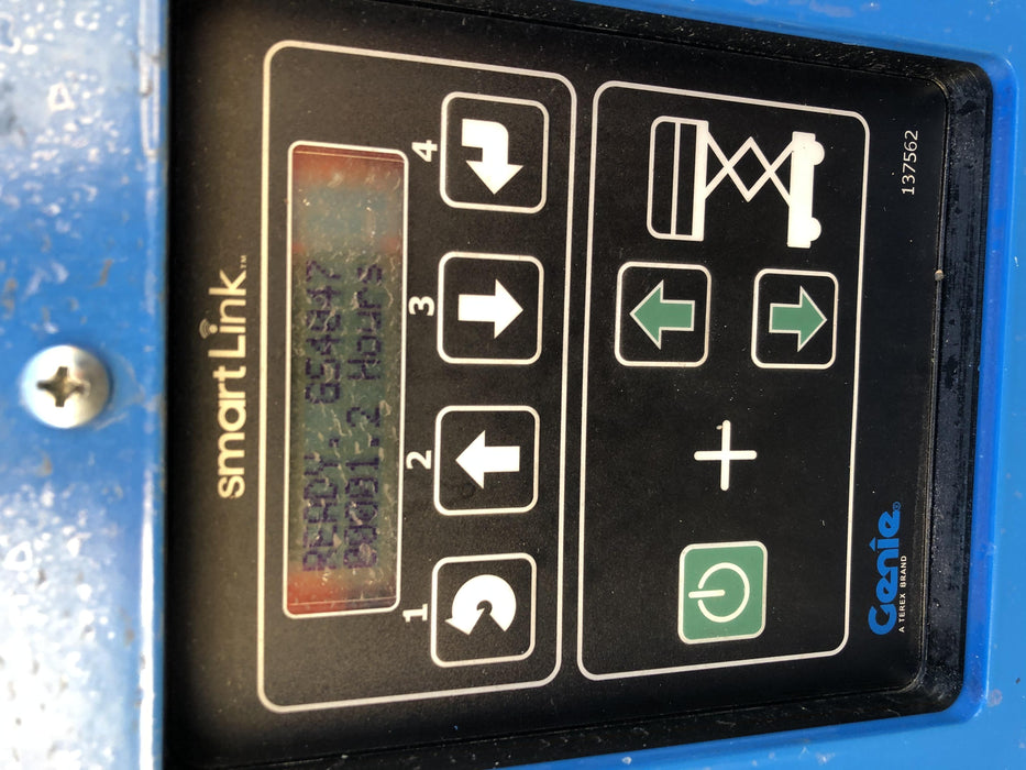 2019 Genie GS-4047 Folding rails with half height swing gate