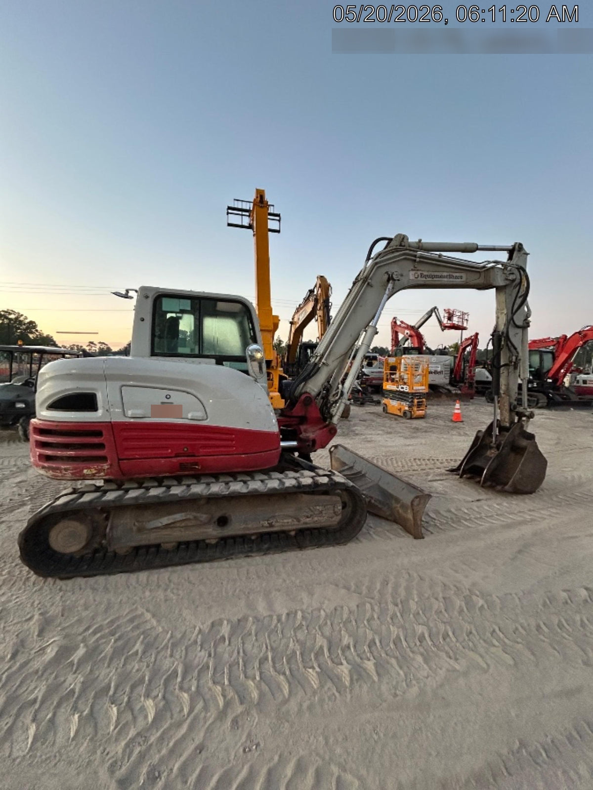 2019 Takeuchi TB290 Cab/Heat/AC Rubber tracks, Dozer blade, Travel alarm, Auxiliary hydraulics Manual QC, Hydraulic thumb, 18", 24", and 36" Buckets