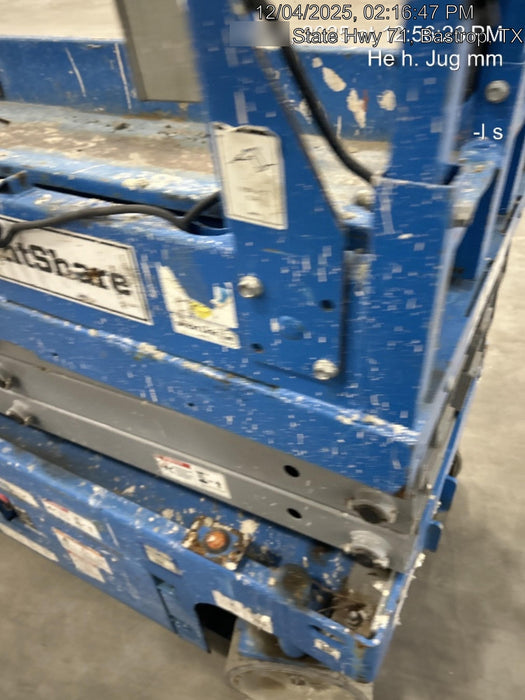 2019 Genie GS-1930 Fixed rails with chain Entry