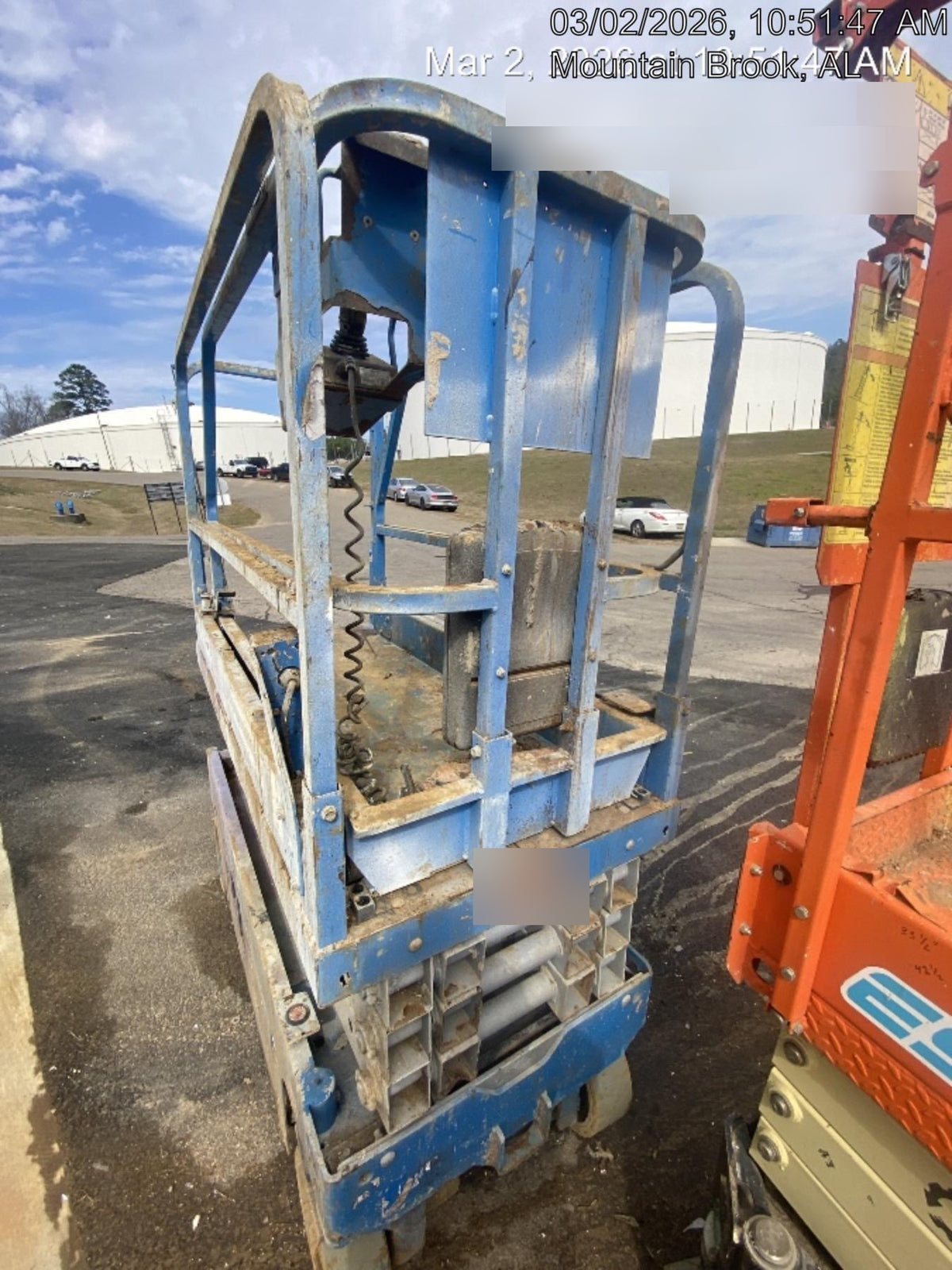 2019 Genie GS-1930 Fixed Rails with Chain Entry