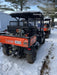 2021 Kubota RTV-X1140W-H Plastic Canopy, Windshield Acrylic Clear, LED Strobe Light, Wire Harness Kit, Back up Alarm