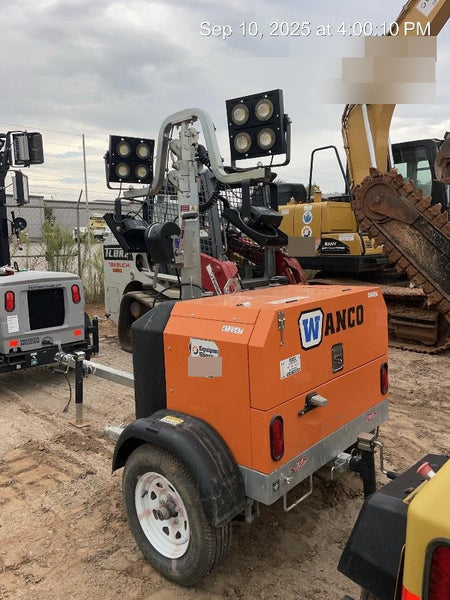 2024 Wanco WLTT-4MM4K Diesel, Deep Sea Controller, Shore Power Plug, Auto Start, (4) 350W LED Floodlights, 4kW Generator, 60 Gal Fuel Tank, 2" Ball, T3