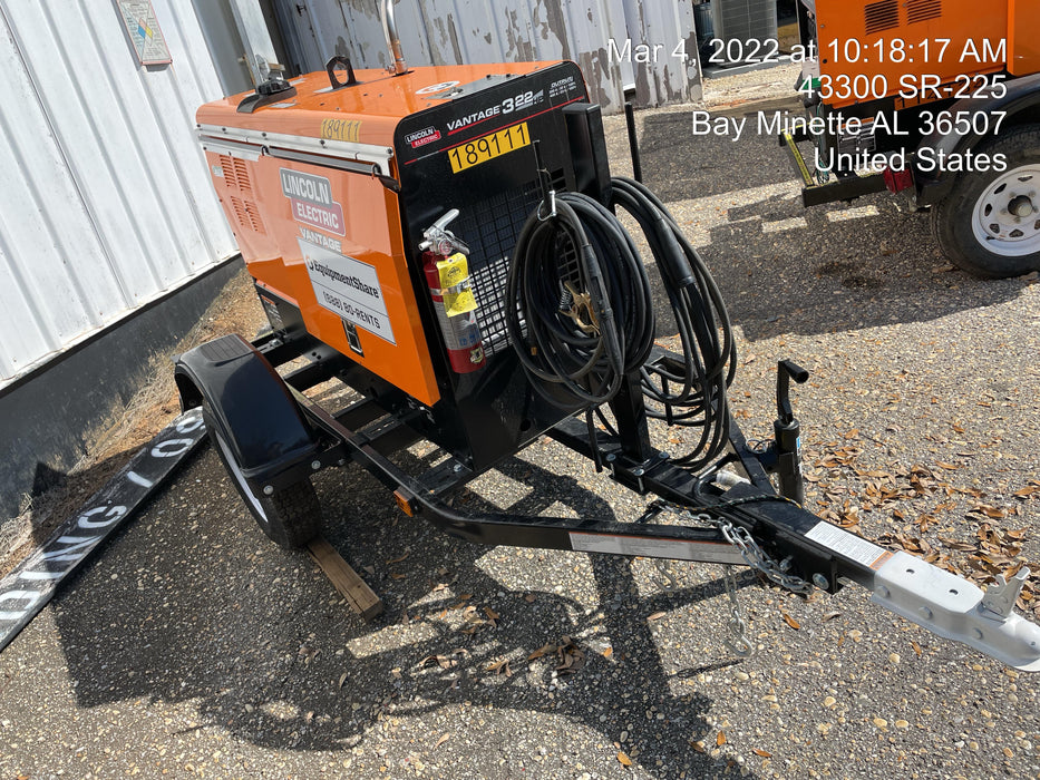 2021 Lincoln Electric Vantage 322 VANTAGE 322 READY-PAK 3