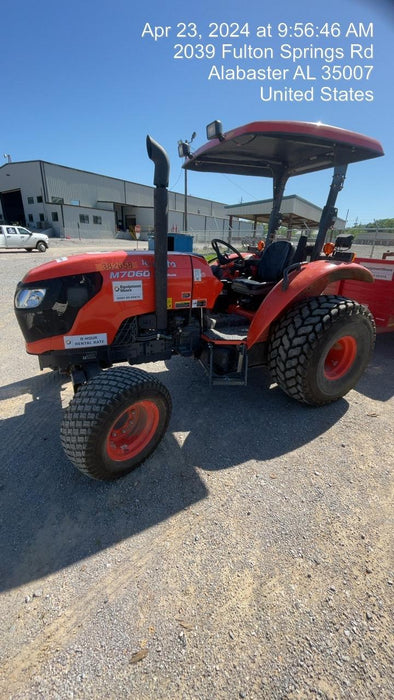 2024 KUBOTA M7060HD Canopy