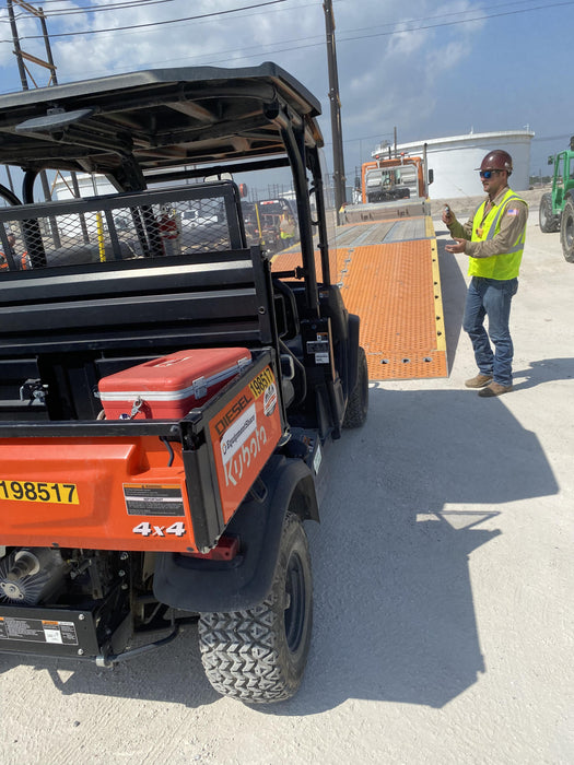 2022 Kubota RTV-X1140W-H Plastic Canopy, Windshield Acrylic Clear, LED Strobe Light, Wire Harness Kit, Back up Alarm