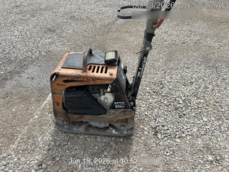 2023 Multiquip MVH158 Honda GX200, 17" Plate, Gas