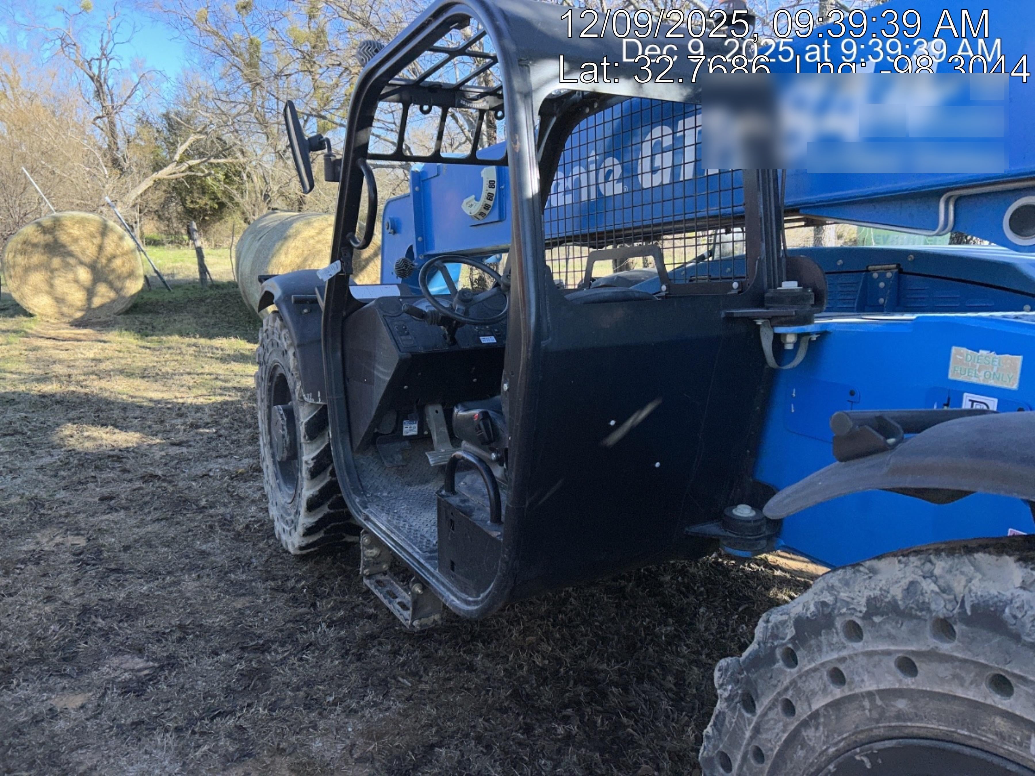2017 Genie GTH-844 Solid Tires, Open Cab