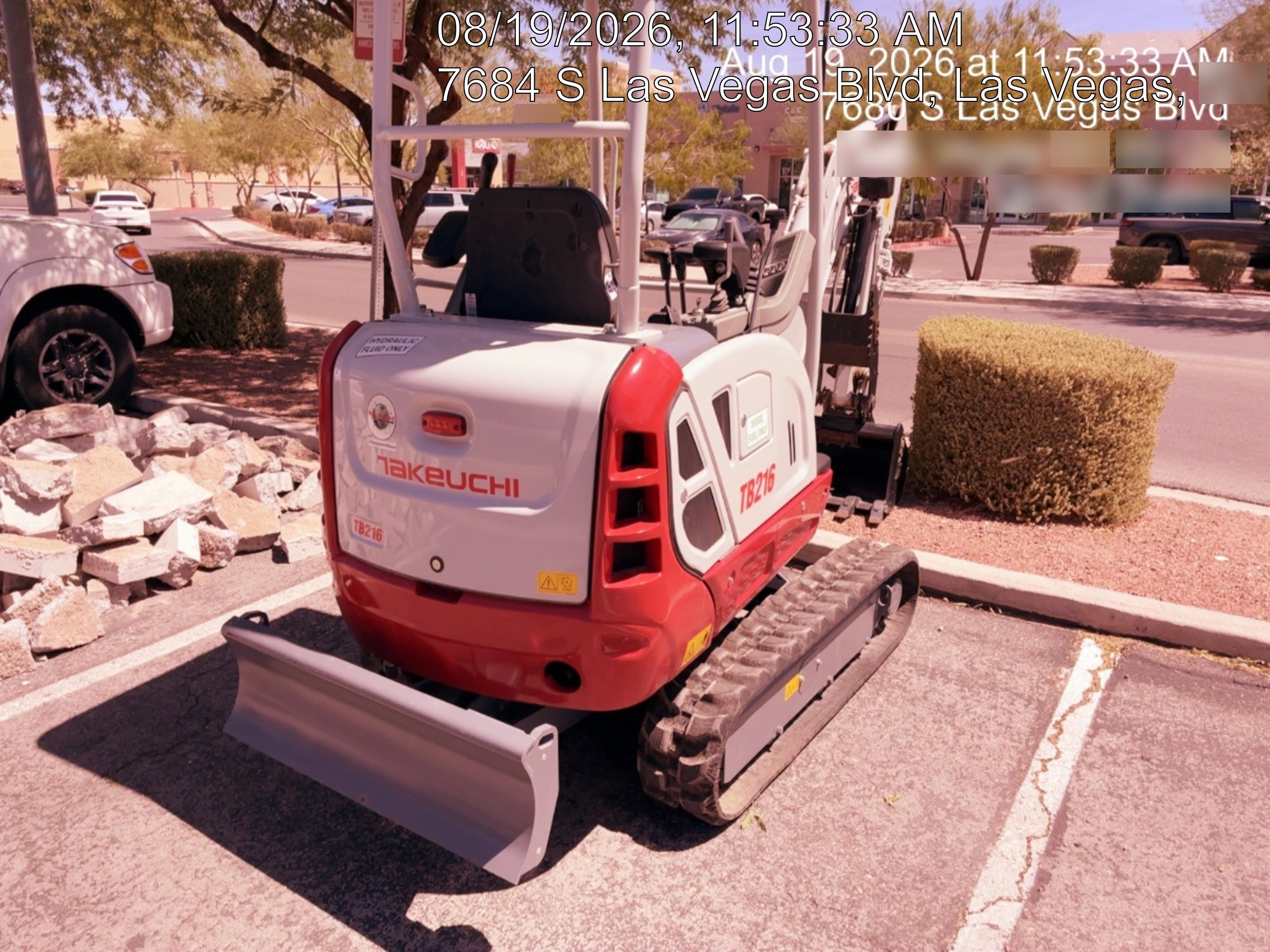 2024 TAKEUCHI TB216R